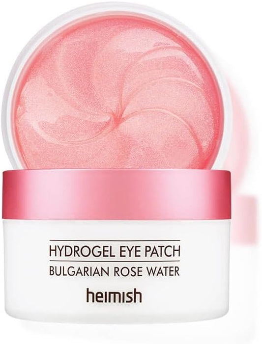 Heimish Hydrogel Eye Patch with Bulgarian Rose Water 60 бр. – корейски хидрогелови пачове за околоочния контур с българска розова вода