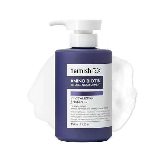 Heimish Rx Amino Biotin Revitalizing Shampoo 400 мл – корейски ревитализиращ шампоан с аминокиселини и биотин
