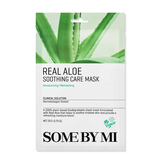 Some By Mi Clinical Solution Aloe Soothing Care Mask – 20 г – успокояваща шийт маска с алое