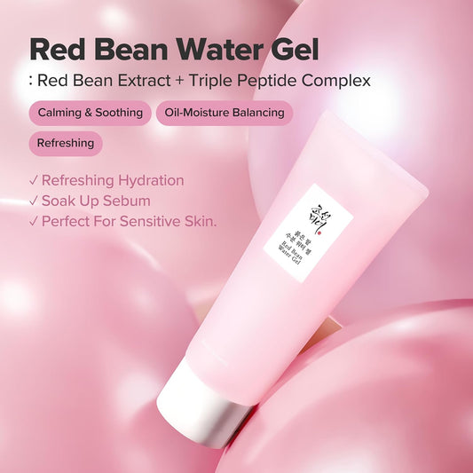 Beauty of Joseon Red Bean Water Gel 100 мл – лек гел-крем за лице с червен боб, за хидратация и контрол на себума