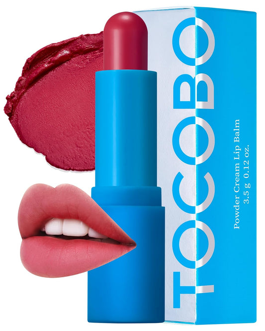 Tocobo Powder Cream Lip Balm 19 гр – корейски кремообразен балсам за устни с естествен цвят