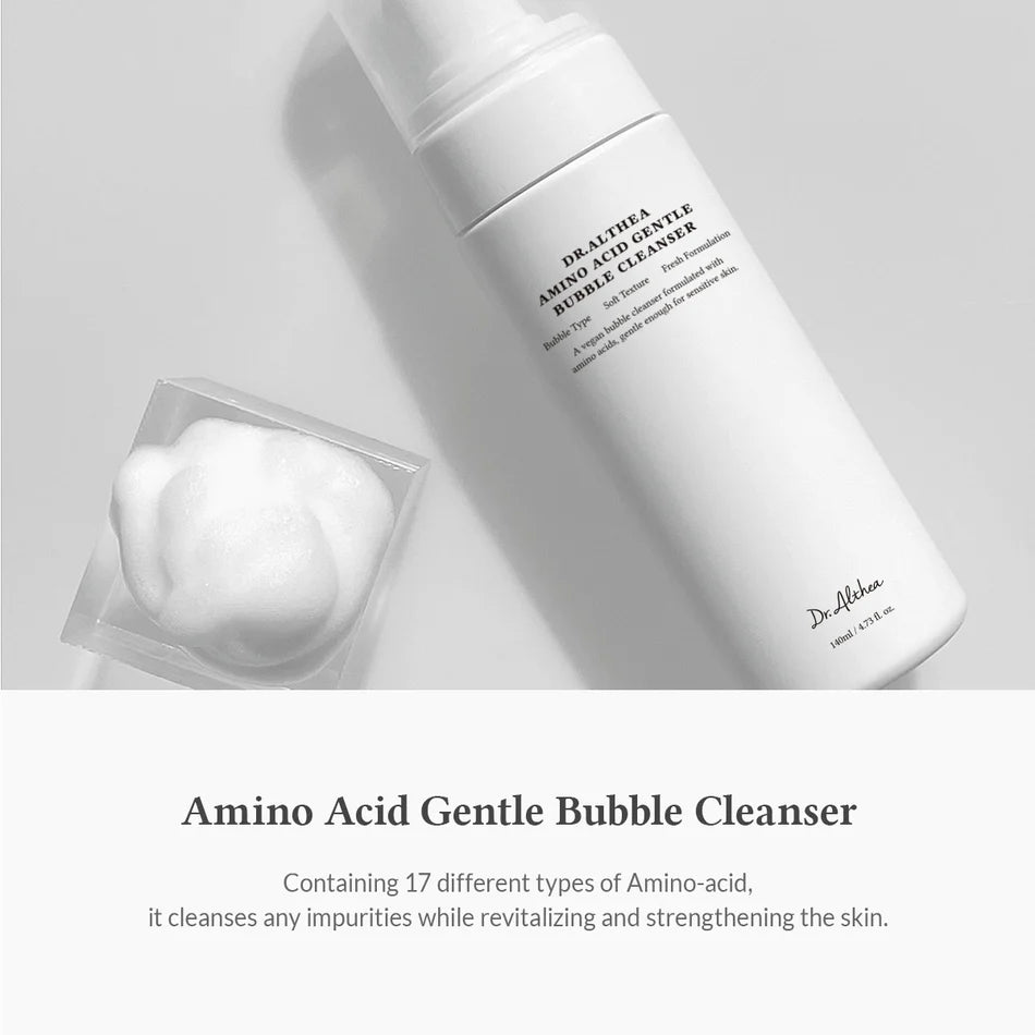 Dr. Althea Amino Acid Gentle Bubble Cleanser 140 мл – нежен почистващ мус с аминокиселини