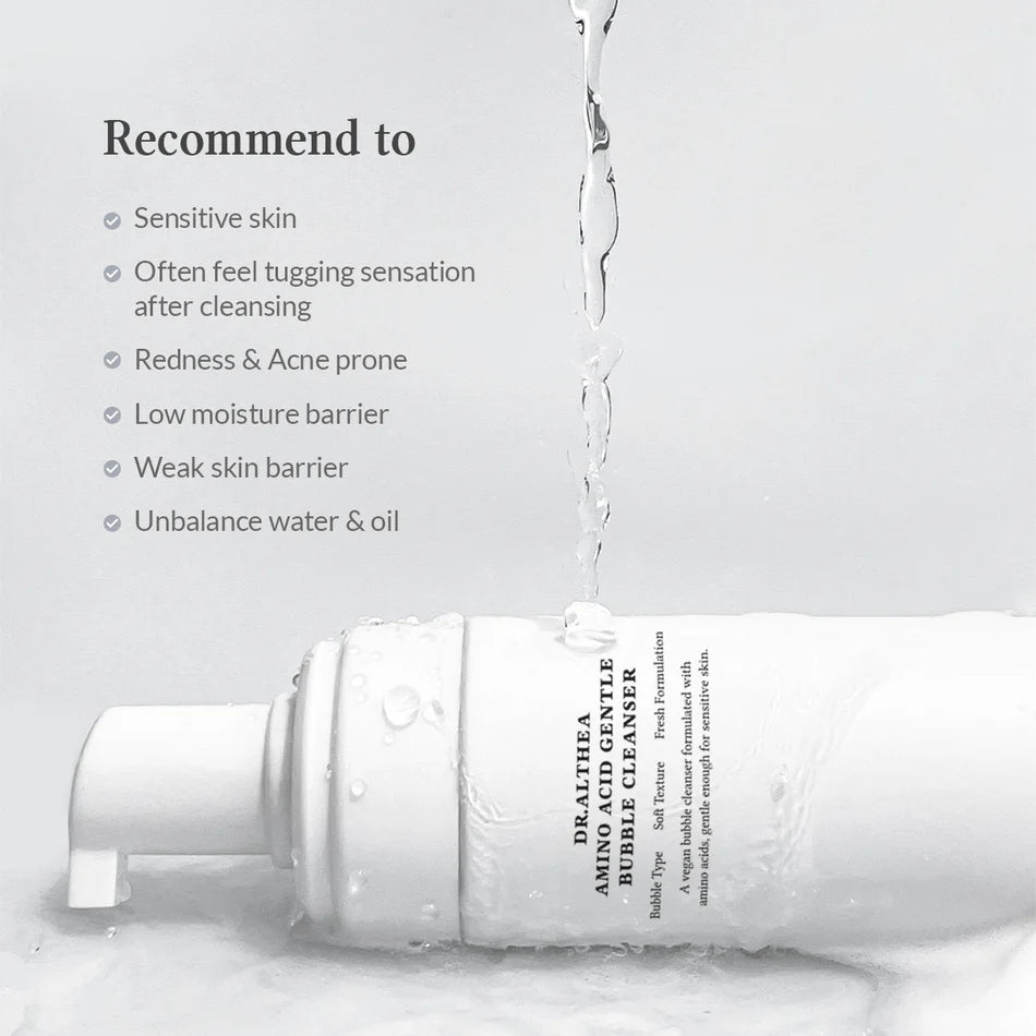 Dr. Althea Amino Acid Gentle Bubble Cleanser 140 мл – нежен почистващ мус с аминокиселини