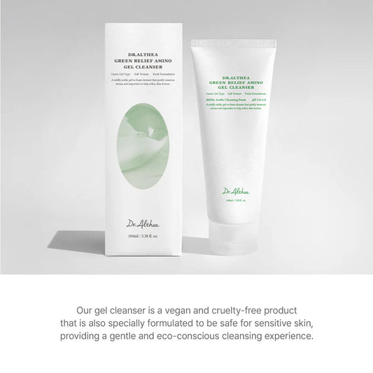 Dr. Althea Green Relief Amino Gel Cleanser – лек хидратиращ гел за почистване