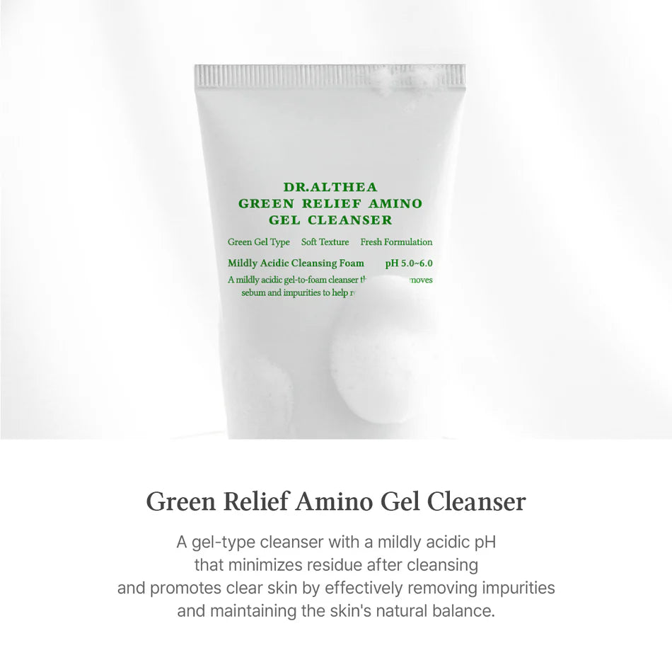 Dr. Althea Green Relief Amino Gel Cleanser – лек хидратиращ гел за почистване