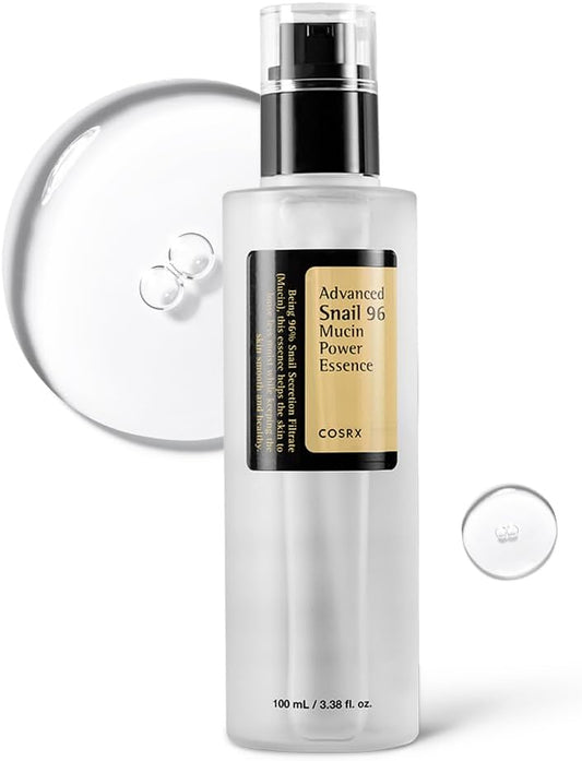 COSRX Advanced Snail 96 Mucin Power Essence 100 мл – регенерираща есенция с 96% охлювена муцин за хидратация и възстановяване