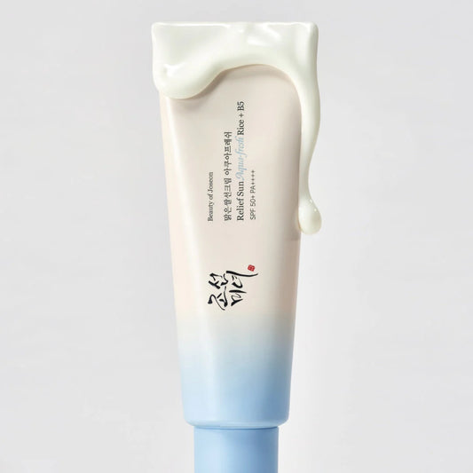 Beauty of Joseon Relief Sun: Aqua-Fresh Rice + B5 Sunscreen 50 мл – лек корейски слънцезащитен крем