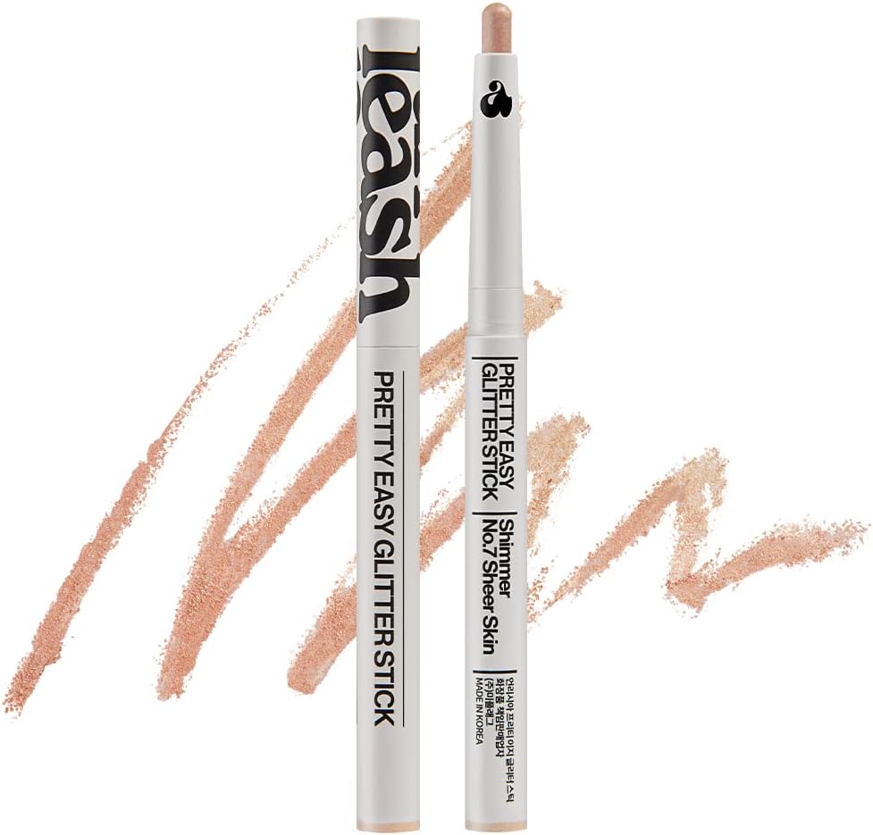 UNLEASHIA Pretty Easy Glitter Stick Thrilled – корейски веган брокатен стик за очи