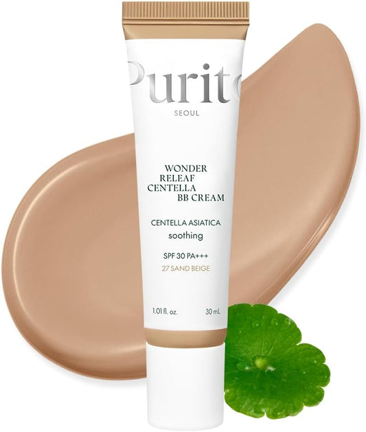 Purito Seoul Wonder Releaf Centella BB Cream #27 Sand Beige SPF30 PA+++ 30 мл – корейски BB крем с центела