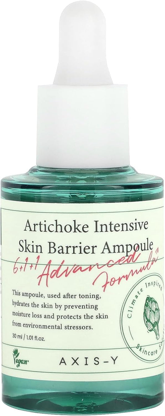 Axis-Y Artichoke Intensive Skin Barrier Ampoule 30 мл – хидратиращ серум за подсилване на кожната бариера