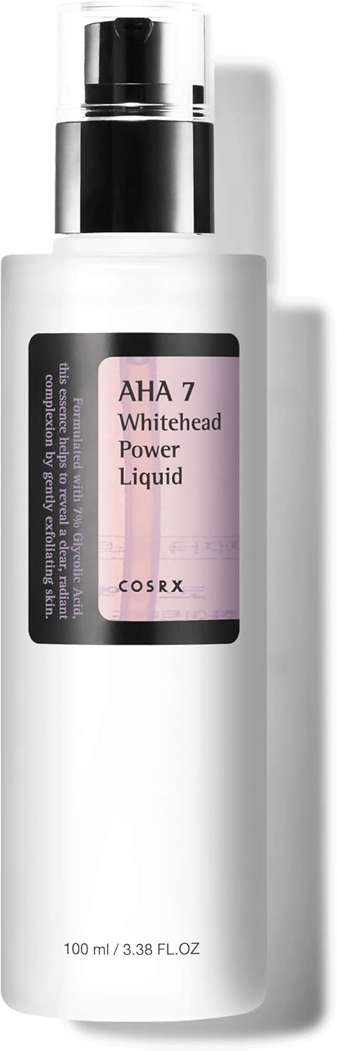 COSRX AHA 7 Whitehead Power Liquid 100 мл – корейски ексфолиращ тоник срещу бели точки и запушени пори