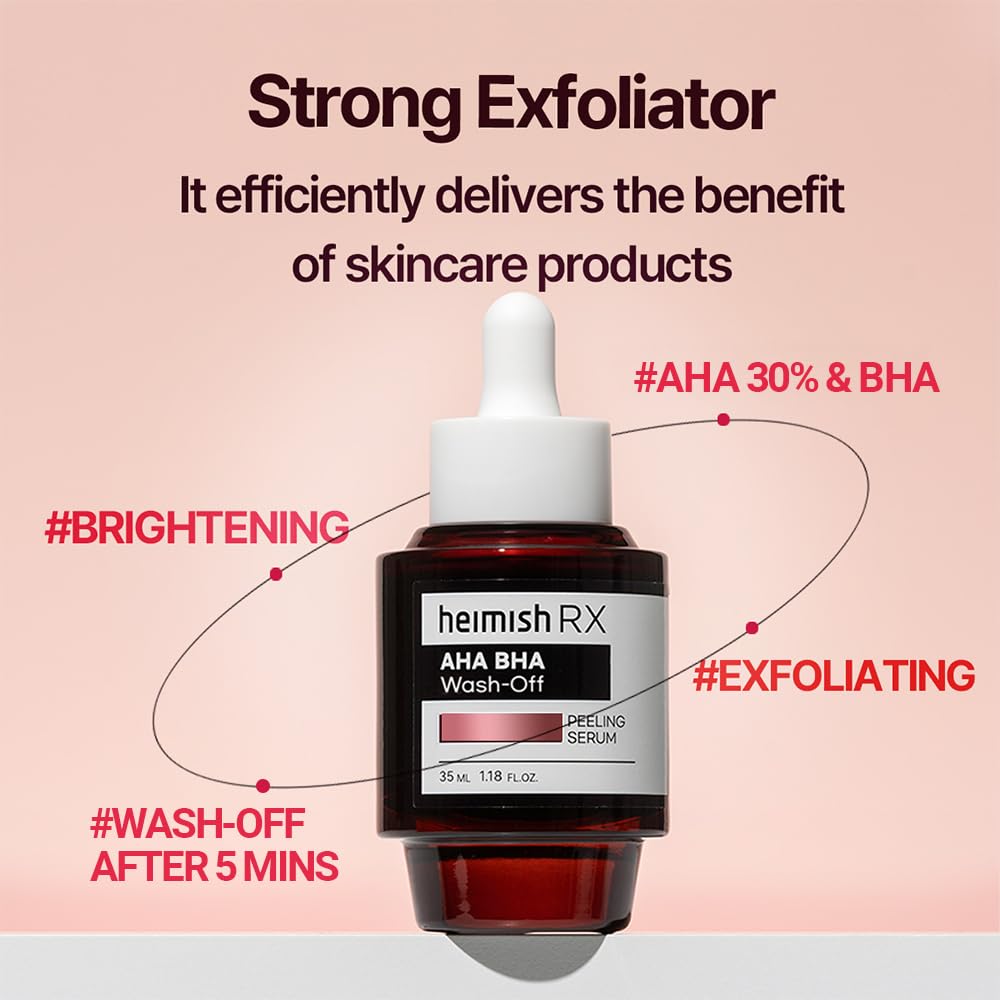Heimish Rx AHA BHA 30% Peeling Serum – корейски измиващ се химичен пилинг серум