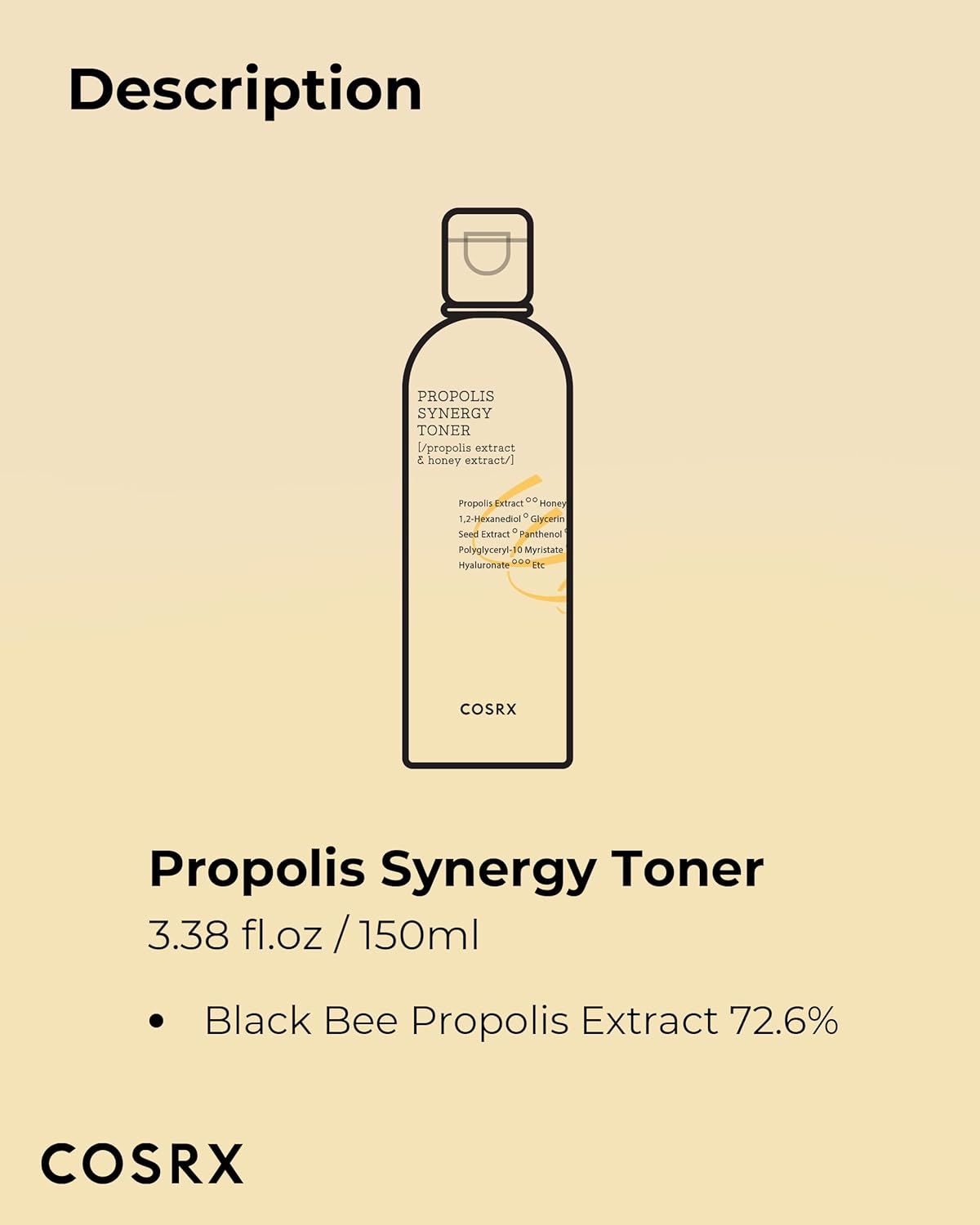 COSRX Full Fit Propolis Synergy Toner 150 мл – корейски озаряващ и подхранващ прополис тонер