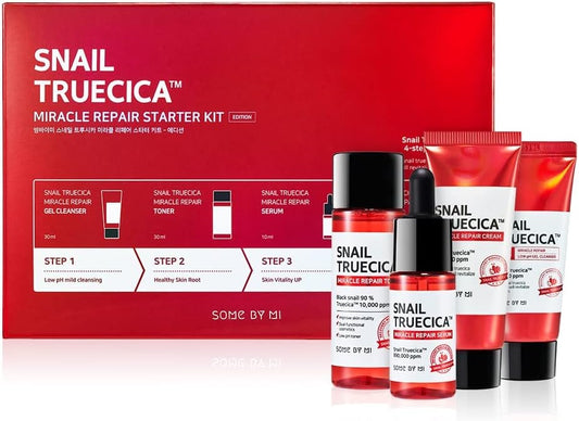 Some By Mi Snail Truecica Miracle Repair Starter Kit – мини комплект за възстановяване и белези
