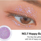 UNLEASHIA Get Loose Glitter Gel Mini – корейски глитър гел за очи и лице, дълготраен и веган