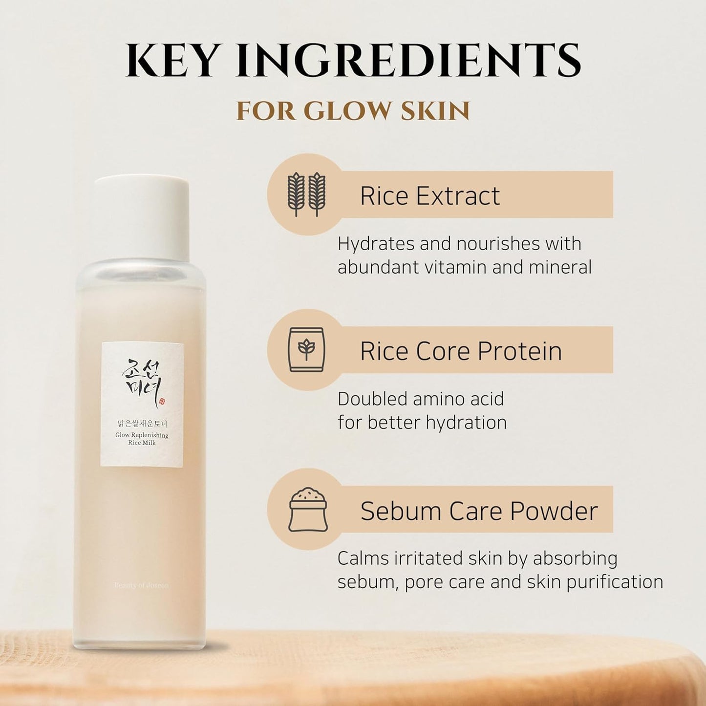 Beauty of Joseon Glow Replenishing Rice Milk 150 мл – корейски озаряващ и подхранващ тонер с оризово мляко