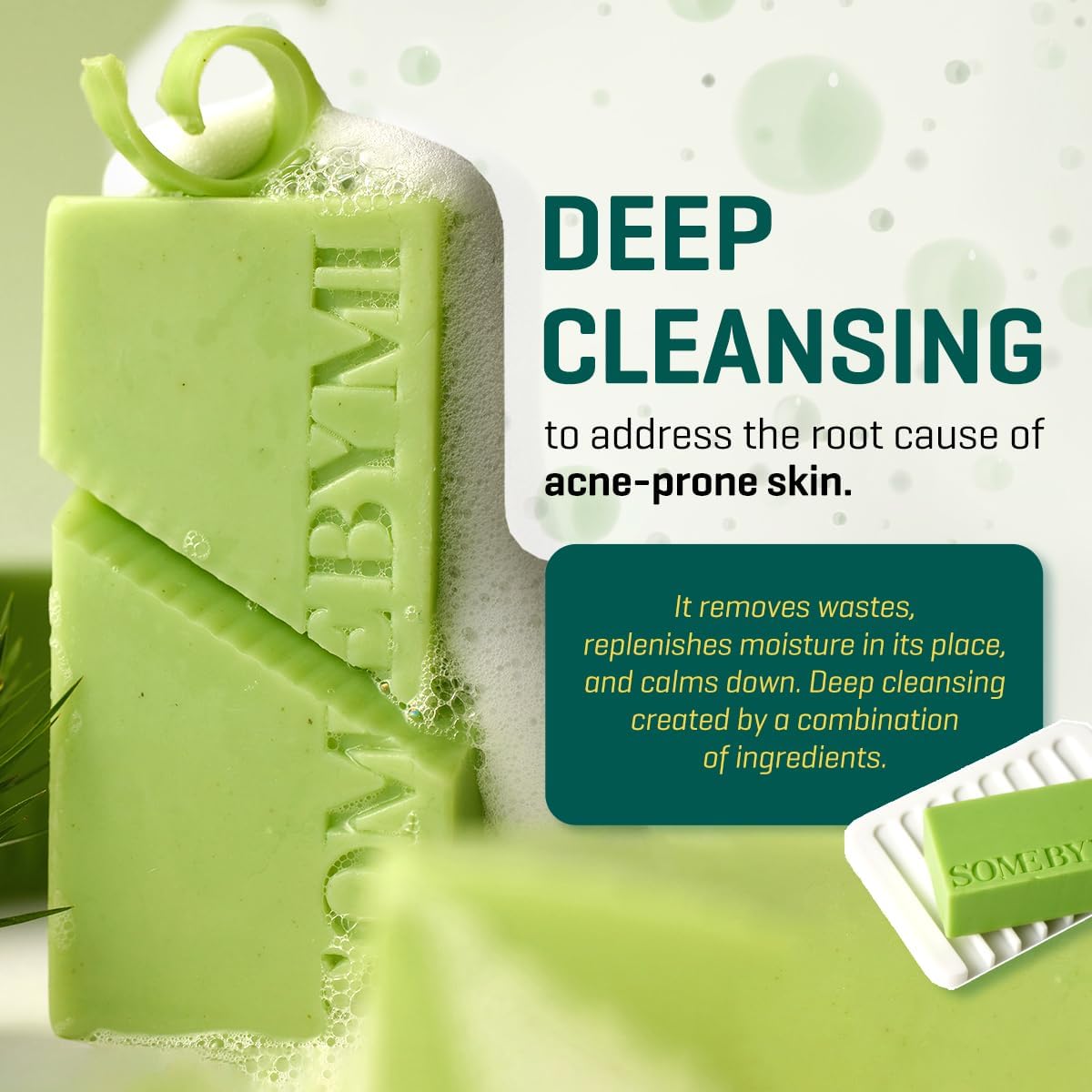 Some By Mi AHA BHA PHA 30 Days Miracle Cleansing Bar – корейски почистващ сапун против пъпки и запушени пори