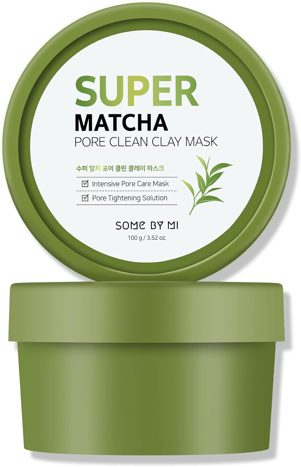 Some By Mi Super Matcha Pore Clean Clay Mask 100 гр – почистваща маска с матча за стегнати и чисти пори