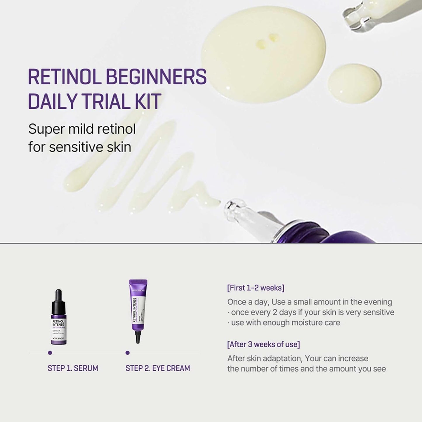 Some By Mi Retinol Intense Trial Kit – подаръчен мини комплект с ретинол за по-гладка и стегната кожа