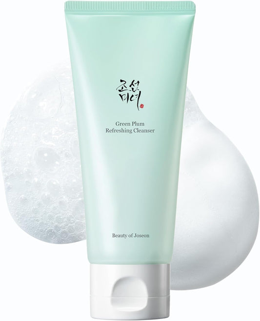 Beauty of Joseon Green Plum Refreshing Cleanser 100 мл – корейски нежен почистващ гел с зелена слива и AHA