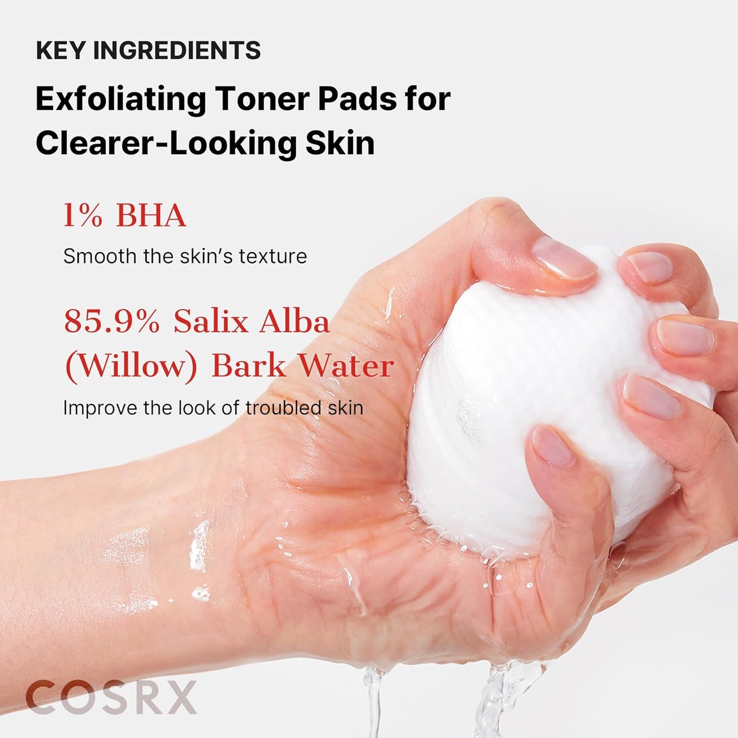 COSRX Original Clear Pad 70 бр. – ексфолиращи и почистващи падове за проблемна кожа (AHA/BHA)