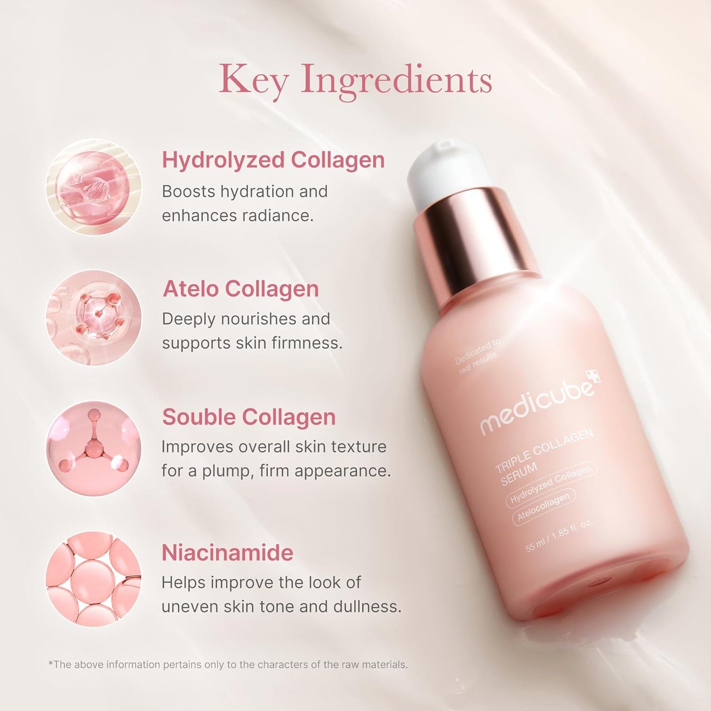 Medicube Triple Collagen Serum 4.0 55 мл – корейски серум с троен колаген за стегната и хидратирана кожа