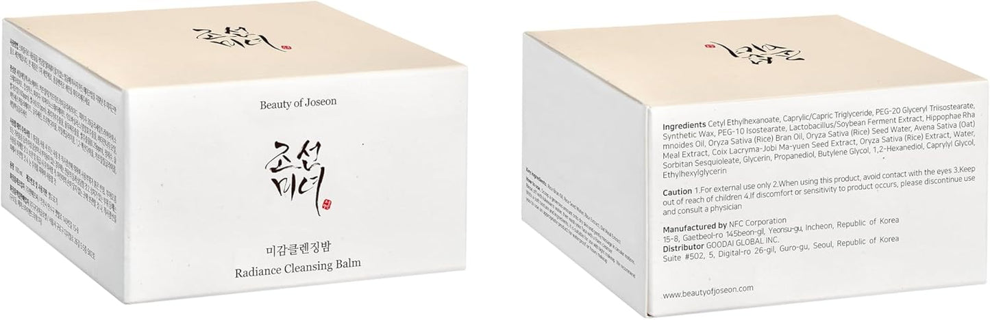 Beauty of Joseon Radiance Cleansing Balm 100 мл – корейски почистващ балсам за сияйна кожа