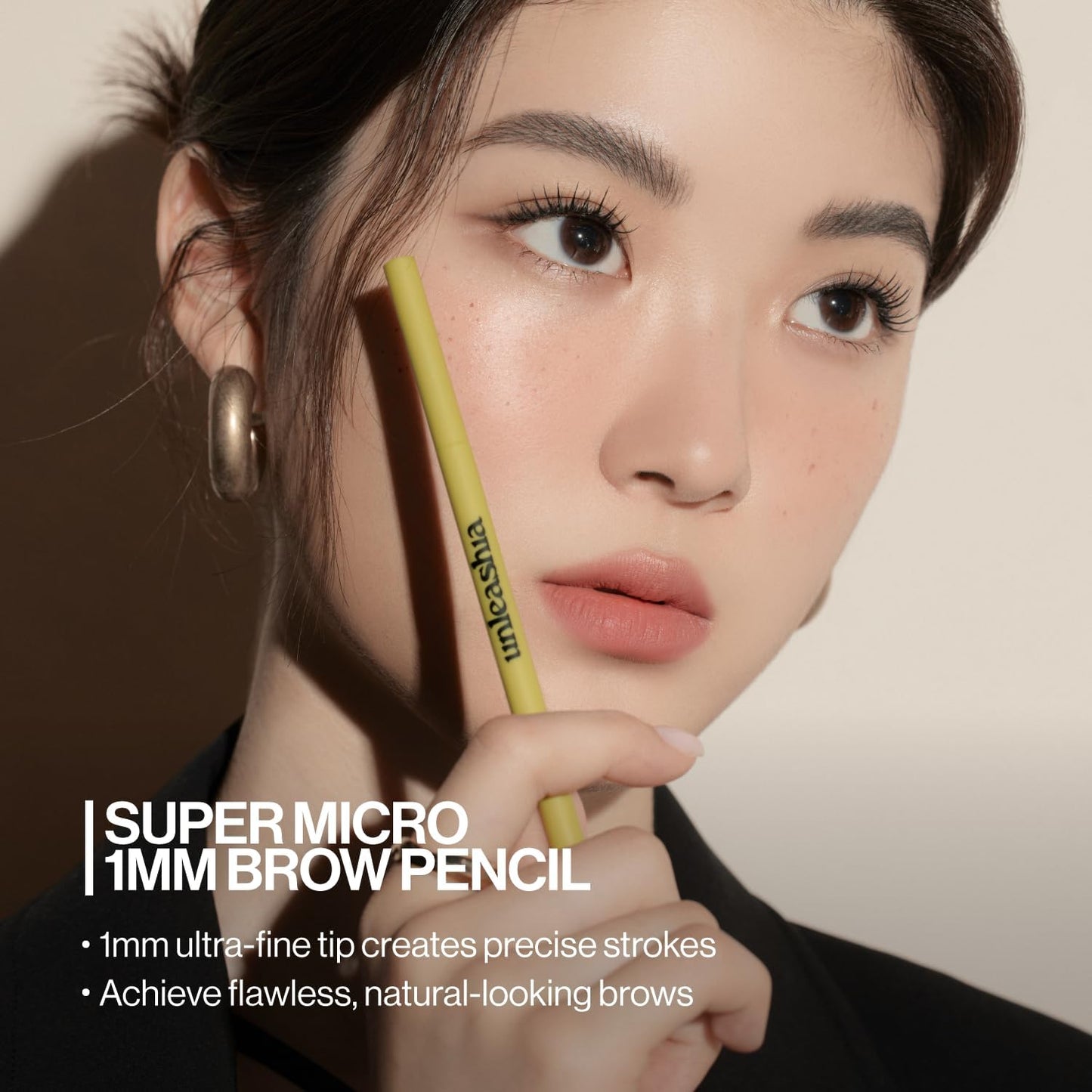 Unleashia Shaper Defining Eyebrow Fixer & Pencil – водоустойчив молив и фиксиращ гел за вежди