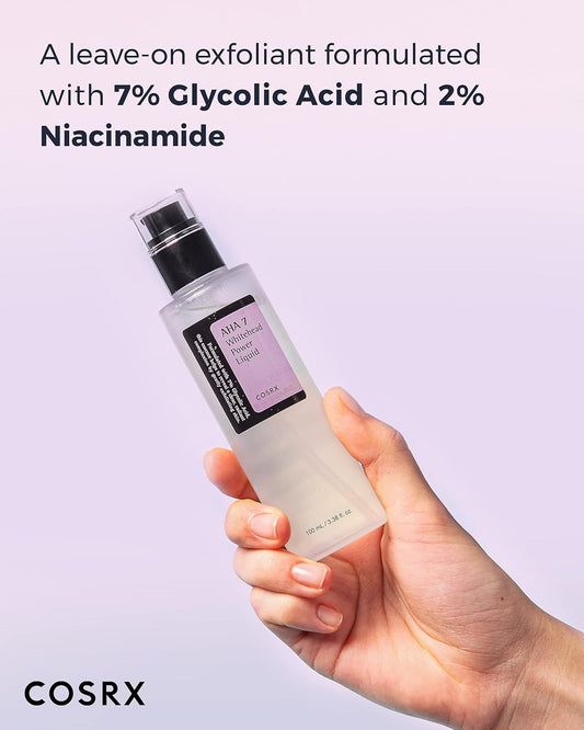 COSRX AHA 7 Whitehead Power Liquid 100 мл – корейски ексфолиращ тоник срещу бели точки и запушени пори