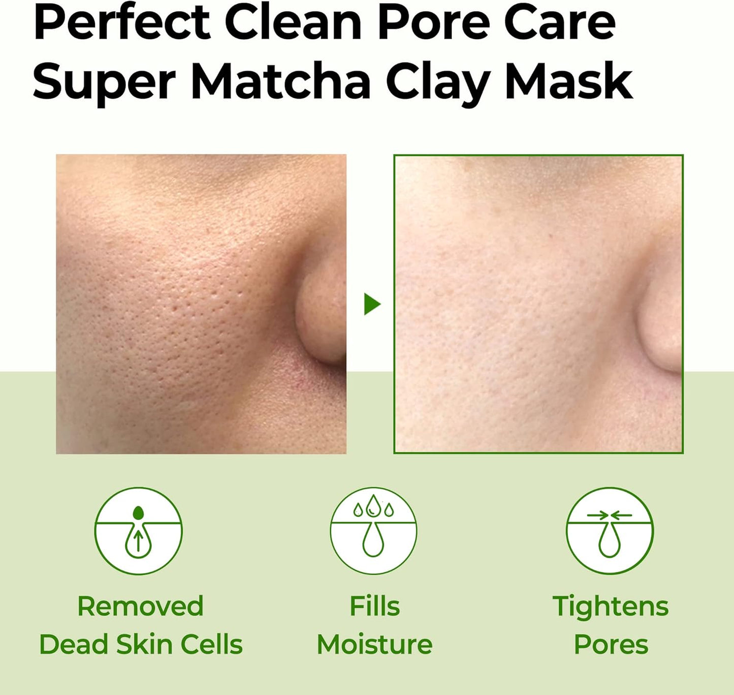 Some By Mi Super Matcha Pore Clean Clay Mask 100 гр – почистваща маска с матча за стегнати и чисти пори