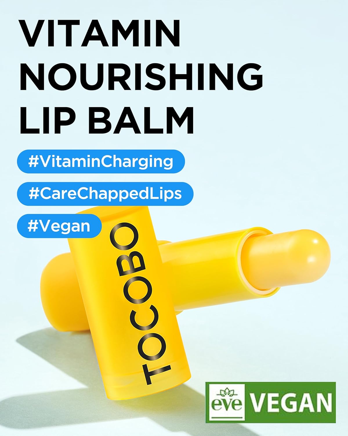 TOCOBO Vitamin Nourishing Lip Balm 19 гр – веган подхранващ балсам за устни с витамини.