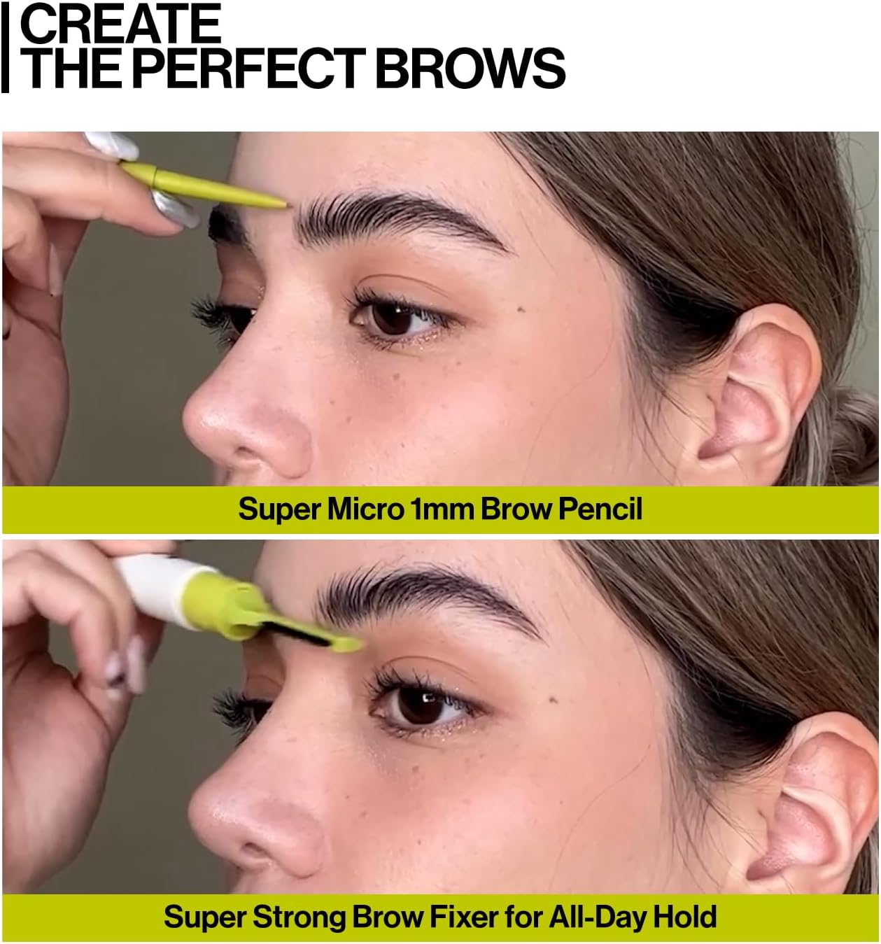 Unleashia Shaper Defining Eyebrow Fixer & Pencil – водоустойчив молив и фиксиращ гел за вежди