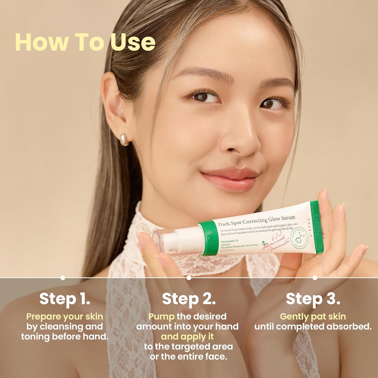 Axis-Y Dark Spot Correcting Glow Serum 50 мл – изсветляващ серум против тъмни петна