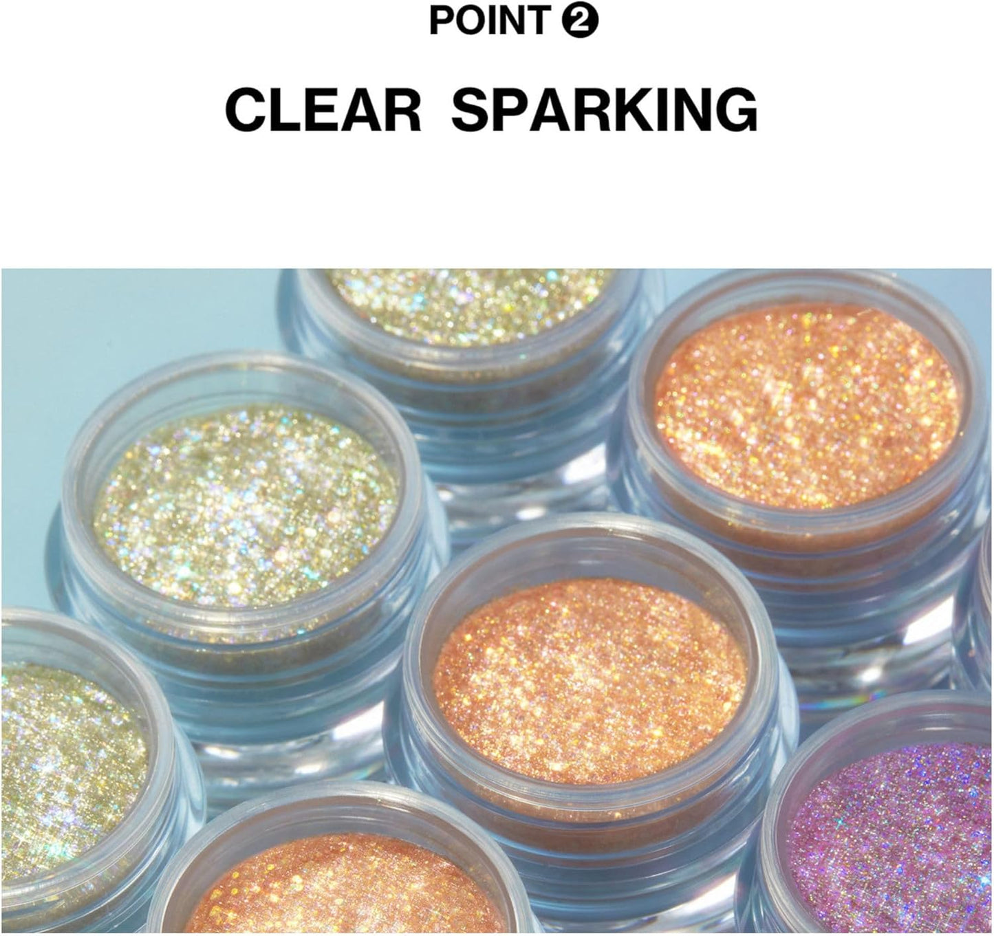 UNLEASHIA Get Loose Glitter Gel Mini – корейски глитър гел за очи и лице, дълготраен и веган