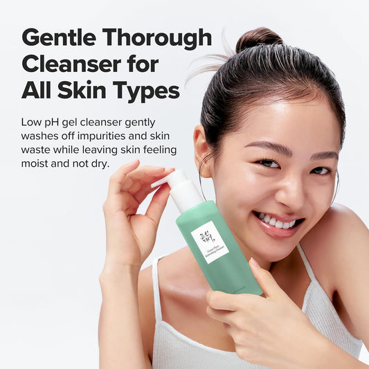Beauty of Joseon Green Plum Refreshing Cleanser 100 мл – корейски нежен почистващ гел с зелена слива и AHA