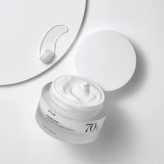 Anua Heartleaf 70 Intense Calming Cream 50 мл – корейски успокояващ крем с Heartleaf