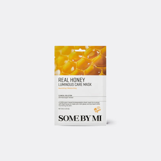 Some By Mi Daily Solution Honey Luminous Care Face Mask – 20 г – подхранваща медена маска за сияйна кожа