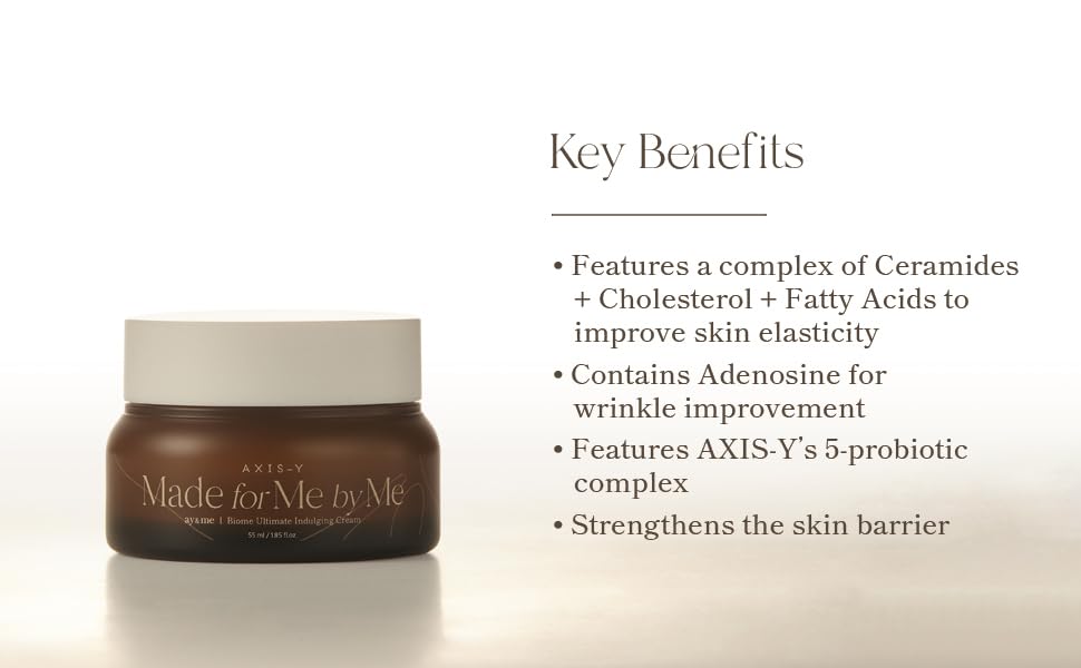 AXIS-Y Biome Ultimate Indulging Cream 55 мл – подхранващ възстановяващ крем с пробиотици