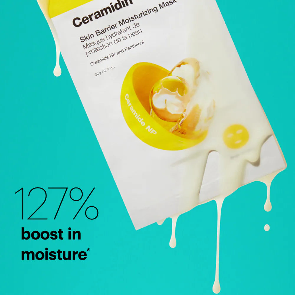 Dr. Jart+ Ceramidin Skin Barrier Facial Mask 22 мл – корейска възстановяваща маска с церамиди за силна кожна бариера