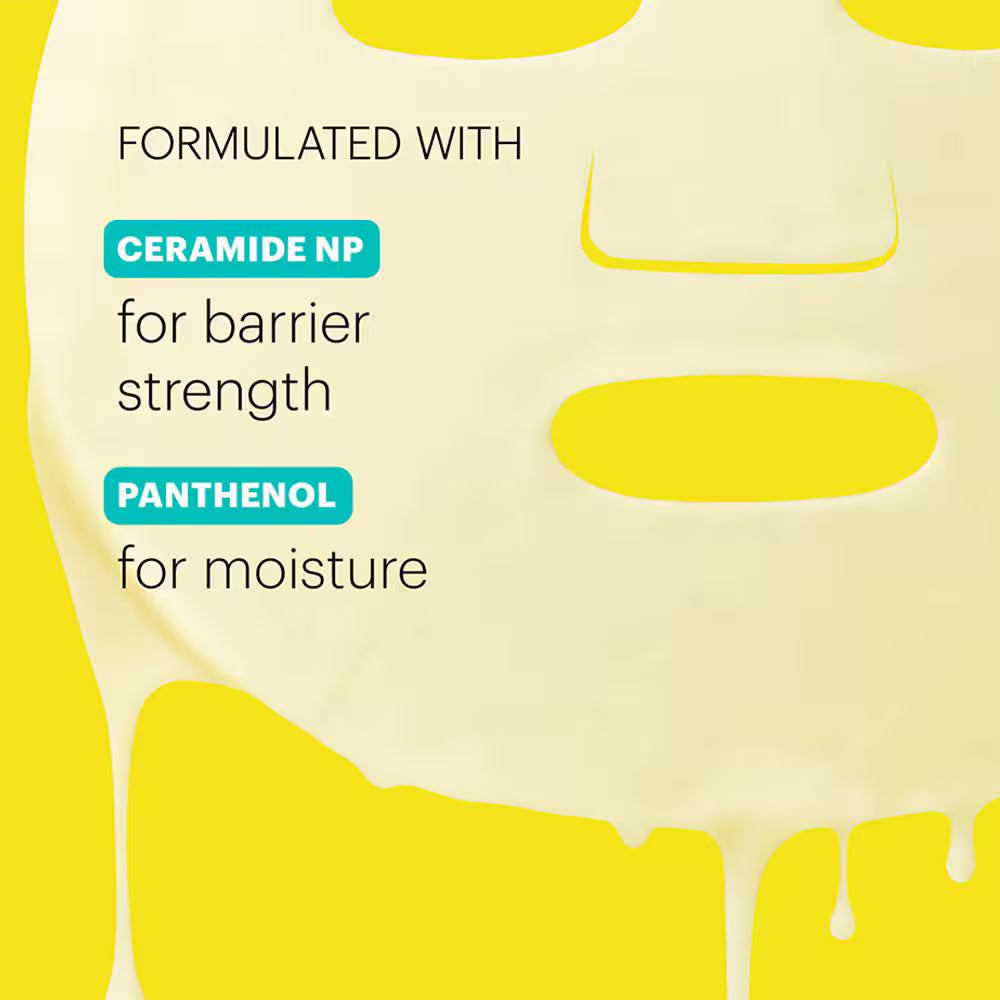 Dr. Jart+ Ceramidin Skin Barrier Facial Mask 22 мл – корейска възстановяваща маска с церамиди за силна кожна бариера