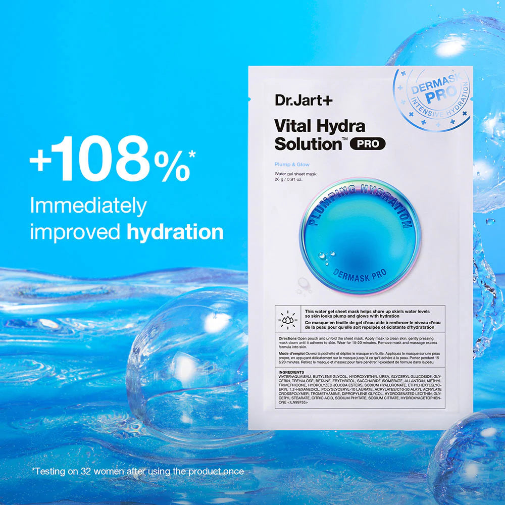 Dr. Jart+ Vital Hydra Solution Intensive Hydration Mask 26 г – интензивно хидратираща маска за лице