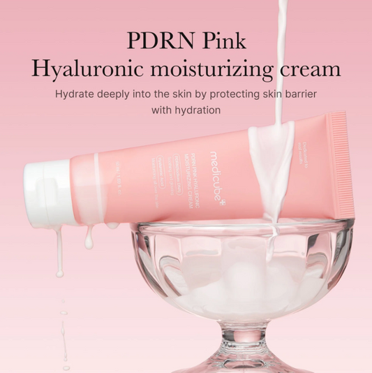 Medicube PDRN Pink Hyaluronic Moisturizing Cream 50 мл – корейски интензивно хидратиращ крем