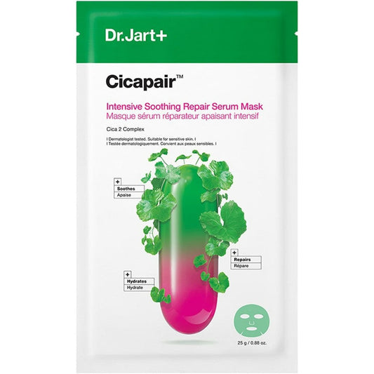 Dr. Jart+ Cicapair Intensive Repairing Tissue Mask 25 г – интензивно възстановяваща маска с центела